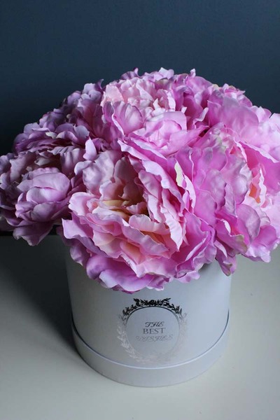 Rossana kompozycja kwiatowa / bukiet / flowerbox, wys.30cm