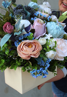 Alabama, jednostronna kompozycja kwiatowa / bukiet, wys.46cm