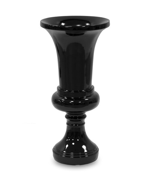 piękny czarny puchar / wazon, Blanco II, wys.62cm