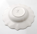 OD RĘKI Ballerina Ecru, głęboki talerz obiadowy, śr.27cm 