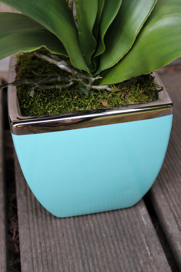 sztuczny storczyk Turkus, wys.60cm