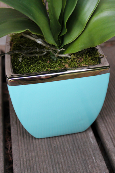 sztuczny storczyk Turkus, wys.60cm