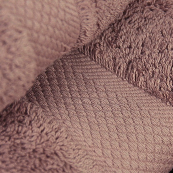 bawełniany ręcznik Carmen jasno brązowy, wym.70x140cm