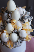 flowerbox Jajka Wielkanocne White & Yellow, wys.37cm