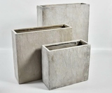 donica prostokątna wąska, Modern C, wym.55x22x50cm