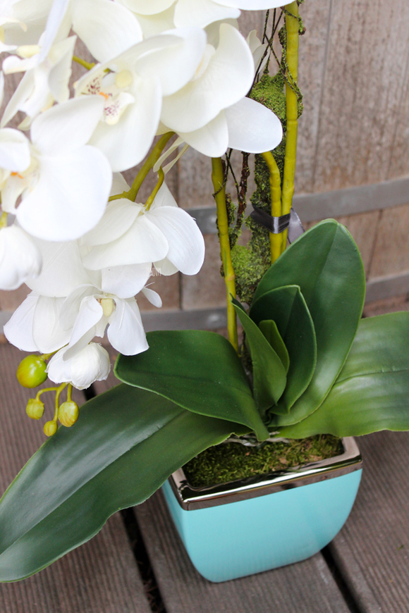 sztuczny storczyk Turkus, wys.60cm