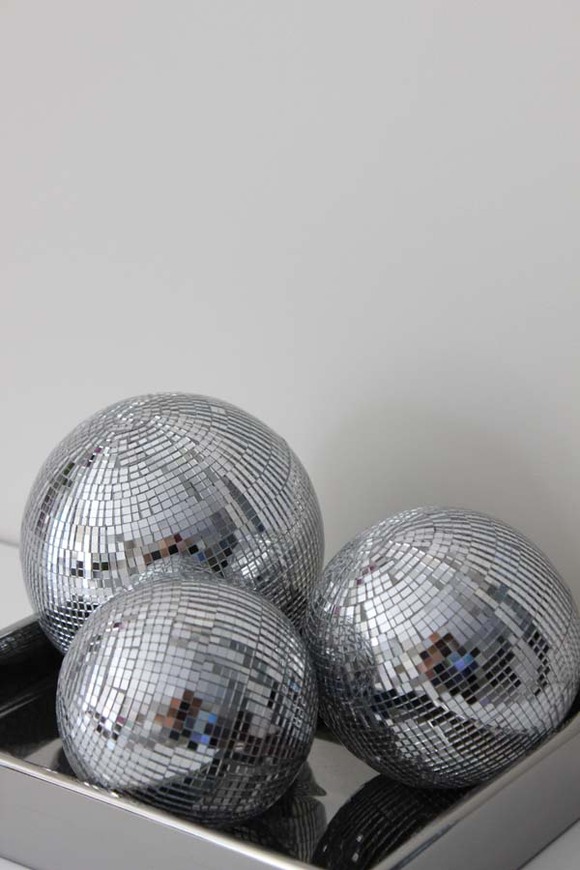 dekoracyjna kula lustrzana Mozaika A, wym.12.5x12.5x12.5cm