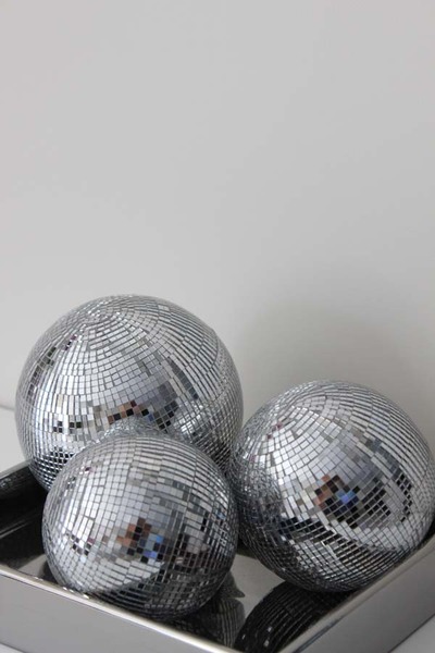 dekoracyjna kula lustrzana Mozaika A, wym.12.5x12.5x12.5cm