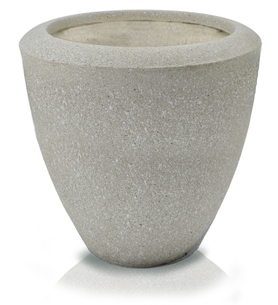 Ecolite donica / osłonka, jasny granit, 50x50cm