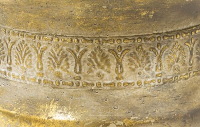 metalowa osłonka / puchar / naczynie, Fortuna, wym.25x33x28cm