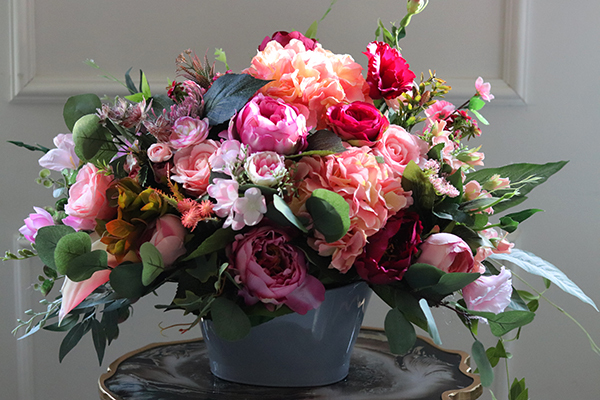 kompozycja kwiatowa, Jesina, wys.30cm