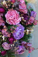 Stella wiązanka / dekoracja nagrobna, wym.88cm 