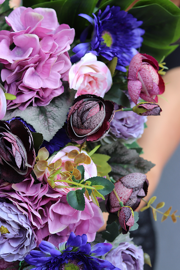 Romana, wiązanka dekoracja nagrobna, dł.78cm