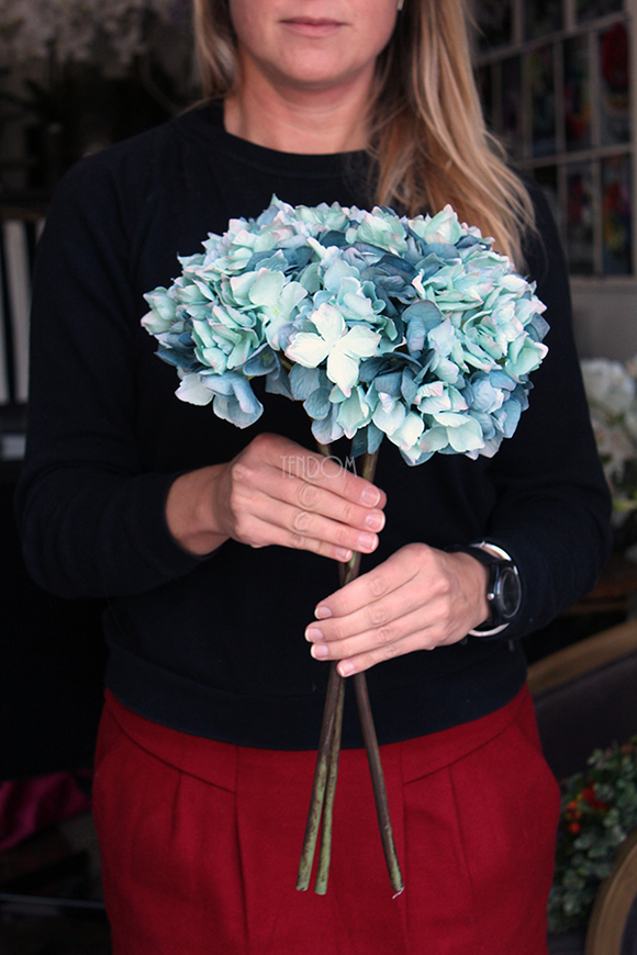 bukiet niebieskich niebieskich Blue 2, wys.49cm