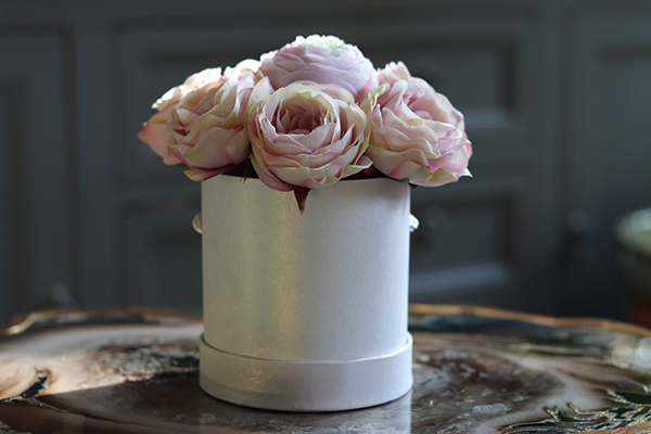 piękny flowerbox z pełnikiem, Rumi, wys.23cm