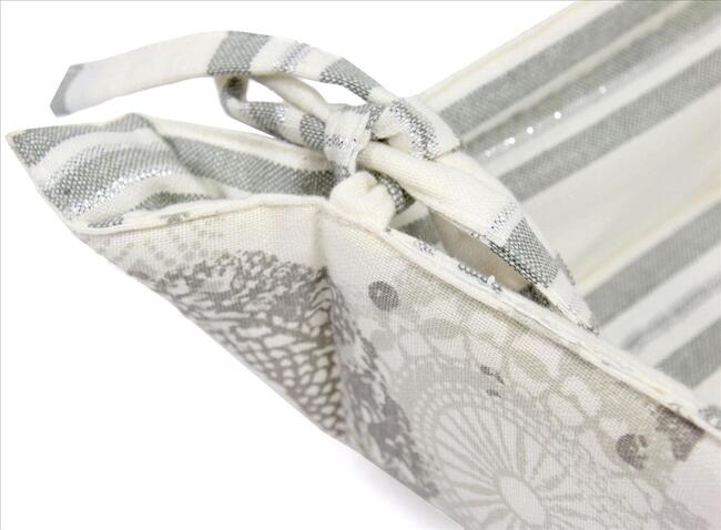 Płatki Śniegu, chlebak koszyczek na pieczywo, wym.20x20cm