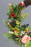 Augustino Pink, efektowny wianek z owocami, śr.46cm 