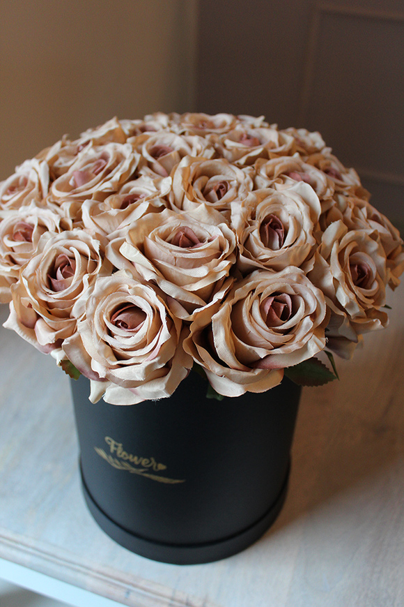 flowerbox / kompozycja kwiatowa Santiago, wys.34cm