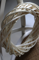 baza do wianka / wianek z wikliny / spód do wianka / dekoracja, Pastels B, śr.30cm