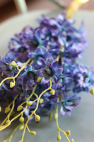 bukiet tajskiej orchidei, Multikolor, niebieska, 12szt, dł.67cm