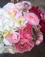 kompozycja kwiatowa, Leokadia, wys.30cm, szer.30cm