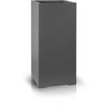 Fiberglass donica Square Graphite 34x70cm 