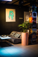 Tilla donica terakota z wewnętrzną półką 40x75cm