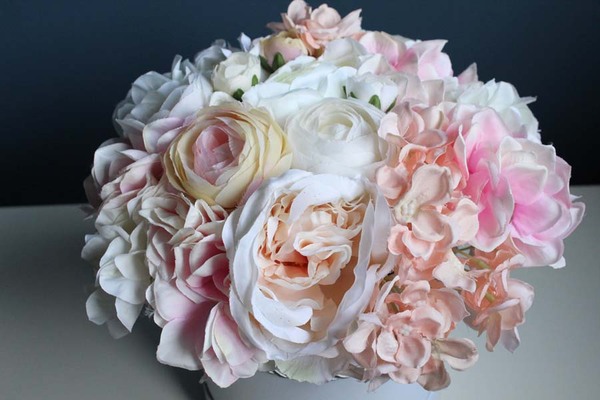 Tanata kompozycja kwiatowa / bukiet / flowerbox, wys.30cm