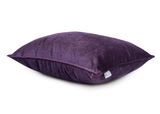 poduszka dekoracyjna welurowa, Velvetia, ciemny fiolet, wym.40x60cm