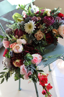 bukiet / wiązanka nagrobna, Englandia, dł.55cm