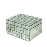 Daphne, szklana szkatułka na biżuterię, wym.10.5x21x15cm