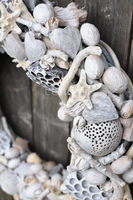 bardzo duży wianek dekoracyjny Sea, śr.50cm  