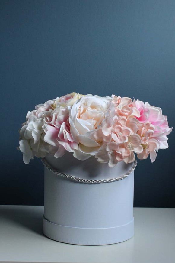 Tanata kompozycja kwiatowa / bukiet / flowerbox, wys.30cm