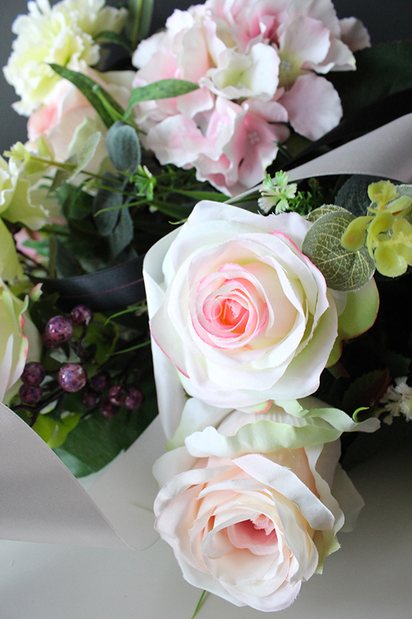 bukiet / dekoracja nagrobna do wazonu Sanna, wys.80cm 