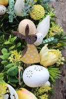 Czas Wielkanocy, wianek na drzwi, śr.32cm 