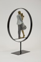 dekoracyjna figurka, Pocałunek, wym.33x25x8cm