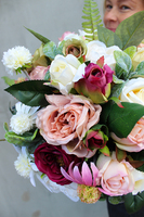 Janina FlowerBox, kompozycja kwiatowa / bukiet, wys.28cm