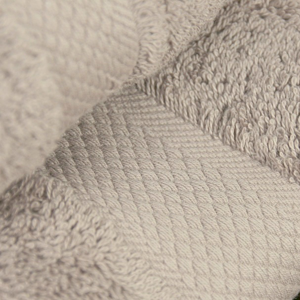 bawełniany ręcznik Carmen, kolor len, wym.70x140cm