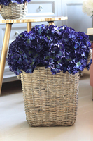 bogaty kosz z hortensjami, Granatowa Elegancja, kpl.2szt