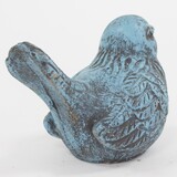Bird, figurka ptaszek w kolorze morskim A, wym.9x11.5x7cm