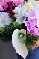 Nelia XXL, duża wiązanka nagrobna, dł.120cm