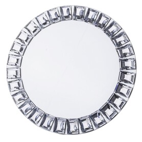 lustrzana podstawka pod świece, stroik, dekoracje, Mirror, wym.35cm