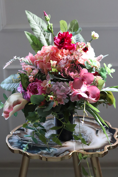 bukiet / kompozycja nagrobna do wazonu, Jessana, wys. 54cm 