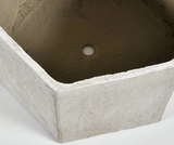 donica betonowa pięciokątna, Modern A, wym.42x36.5x32cm