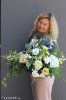 Promień Słońca, wiosenna dekoracja nagrobna, wym.50x75cm