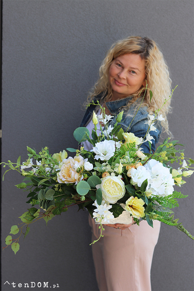 Promień Słońca, wiosenna dekoracja nagrobna, wym.50x75cm