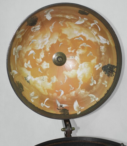 globobarek Voyager 2, barek w globusie, wym. 49x33x38cm