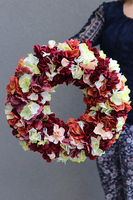 Jesienna Hortensja Ramona, wianek na drzwi, śr.41m  