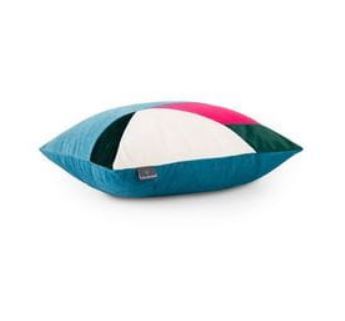 Geometric Madrid, poduszka dekoracyjna welurowa, wym.45x45cm