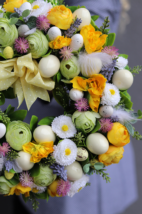 dekoracja wielkanocna wianek Terula, śr.30cm